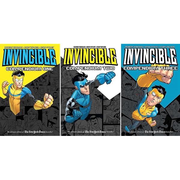 The Invincible Compendium Series 3 Books Set (Vol. #1 - #3